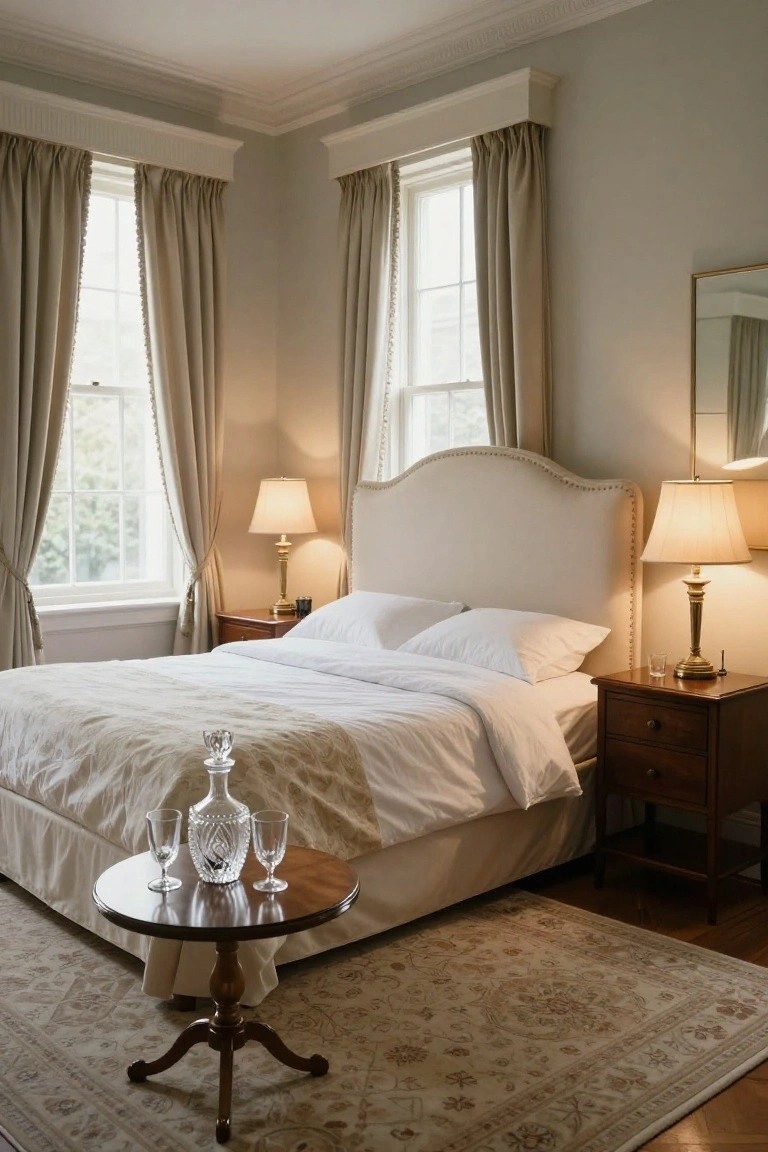 Tufted Headboard for Gentle Comfort