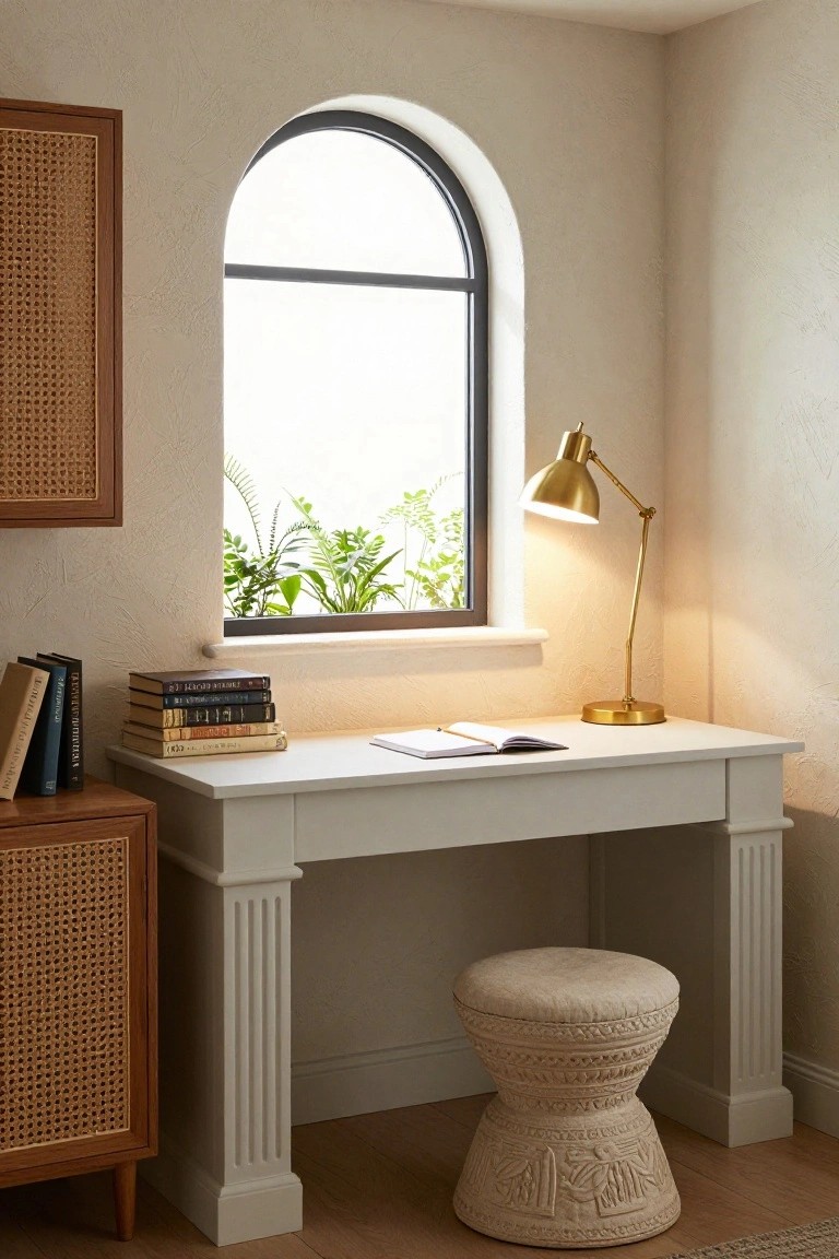Quiet Corner Desk Nook