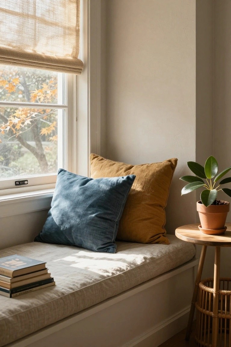 Cozy Window Seat Nook