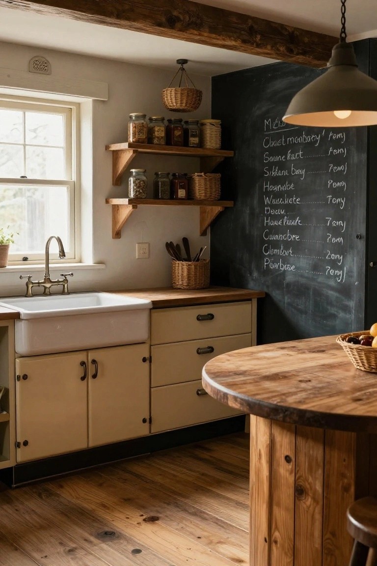 Chalkboard Wall for Kitchen Lists