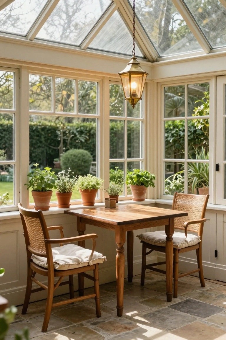 Cozy Conservatory Nook