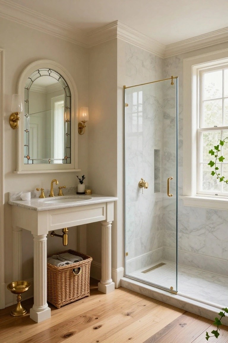 Furniture-Style Console Vanity